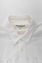 JUNYA WATANABE - SS14 Fringed shirt with wooden pearls (runway)