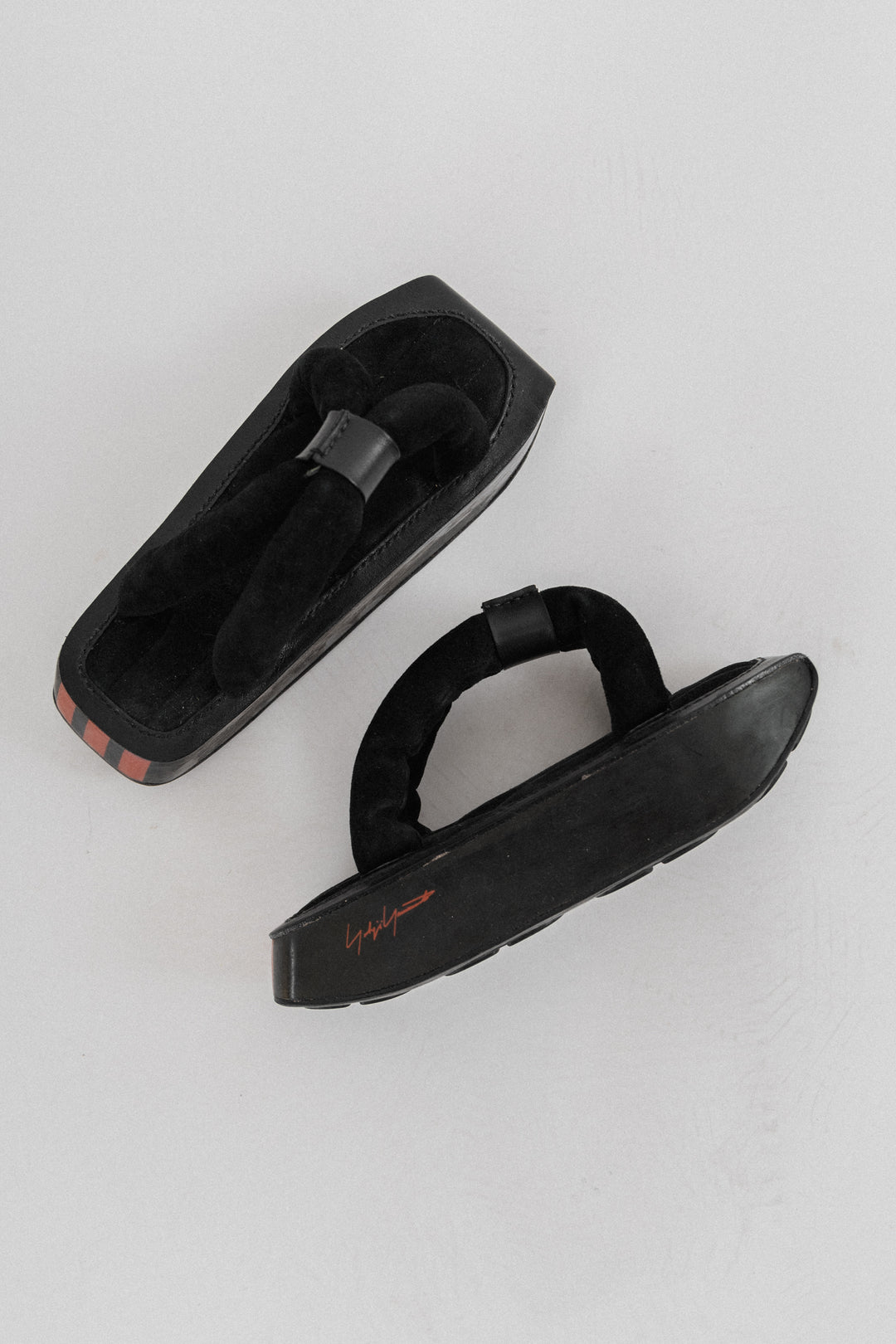 YOHJI YAMAMOTO - SS04 Adidas Geisha platform sandals (runway) – L