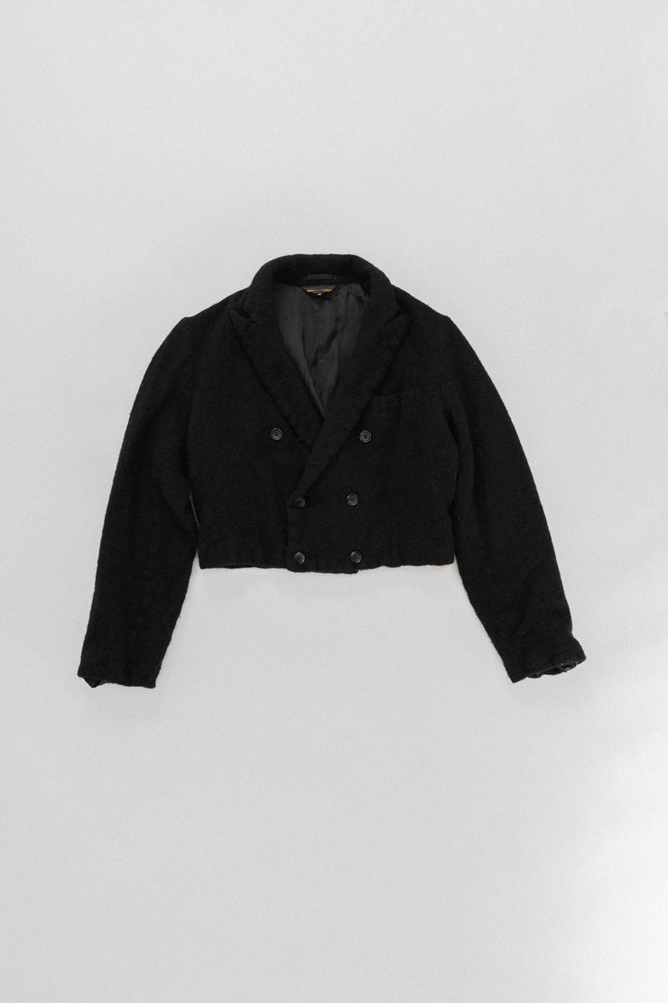 COMME DES GARCONS - FW11 Wool cropped jacket