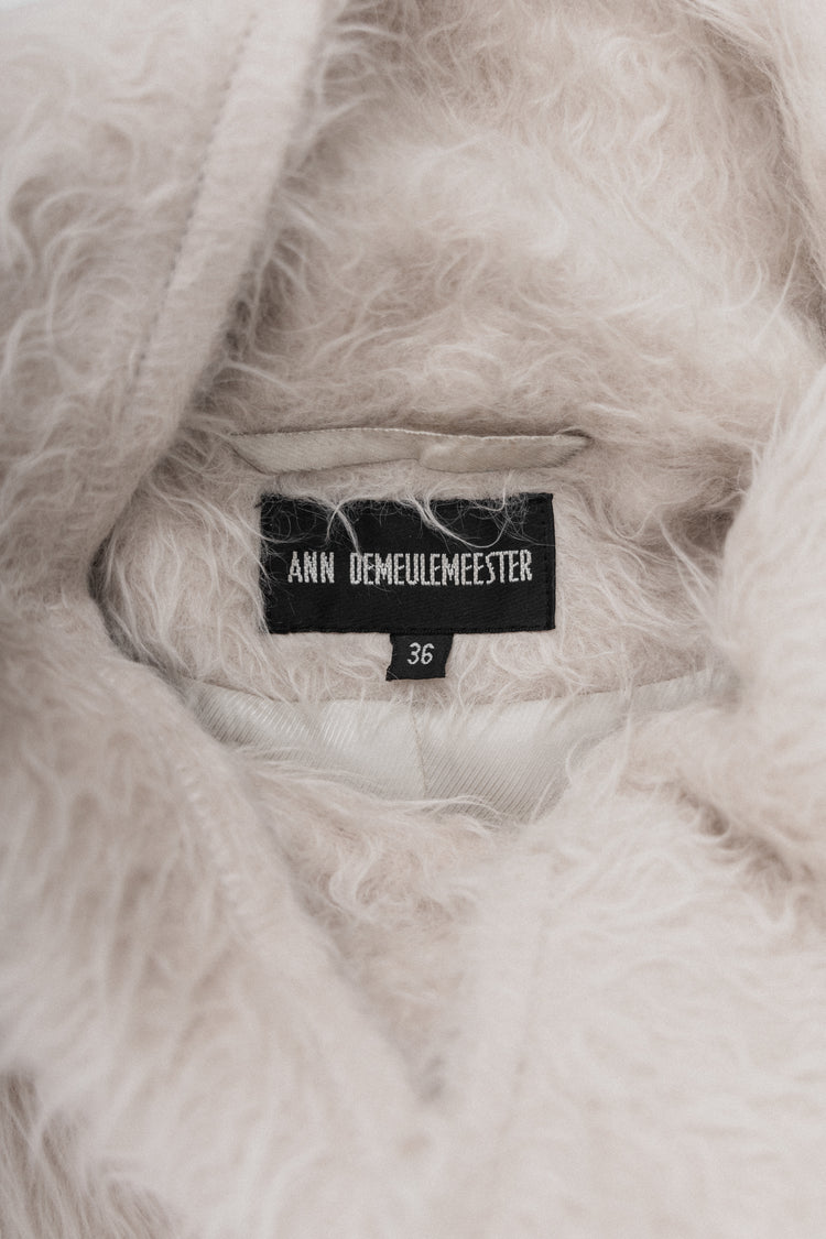 ANN DEMEULEMEESTER - FW10 Alpaca wool transformable coat – L'OBSCUR
