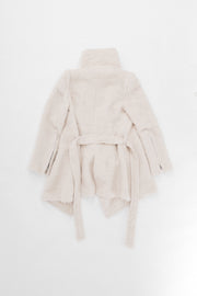 ANN DEMEULEMEESTER - FW10 Alpaca wool transformable coat