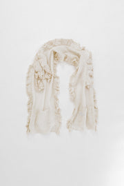 COMME DES GARCONS - TRICOT FW05 "Broken Bride" Ruffled wool scarf