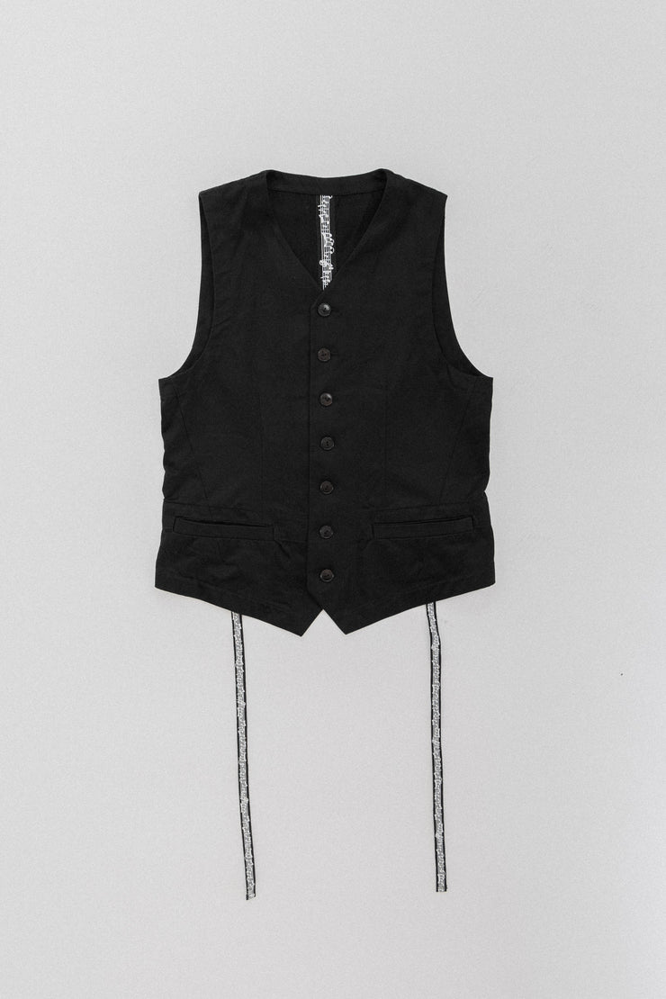 NUMBER NINE - SS07 "About a boy" Musical score vest