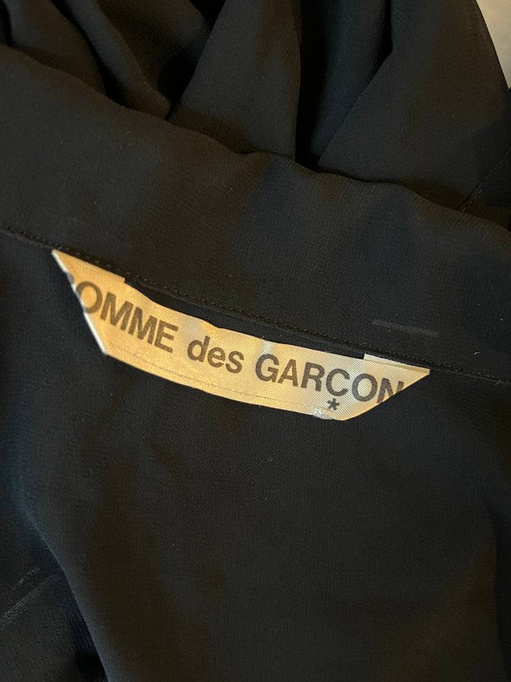 COMME DES GARÇONS - FW90 Pierrot mesh blouse