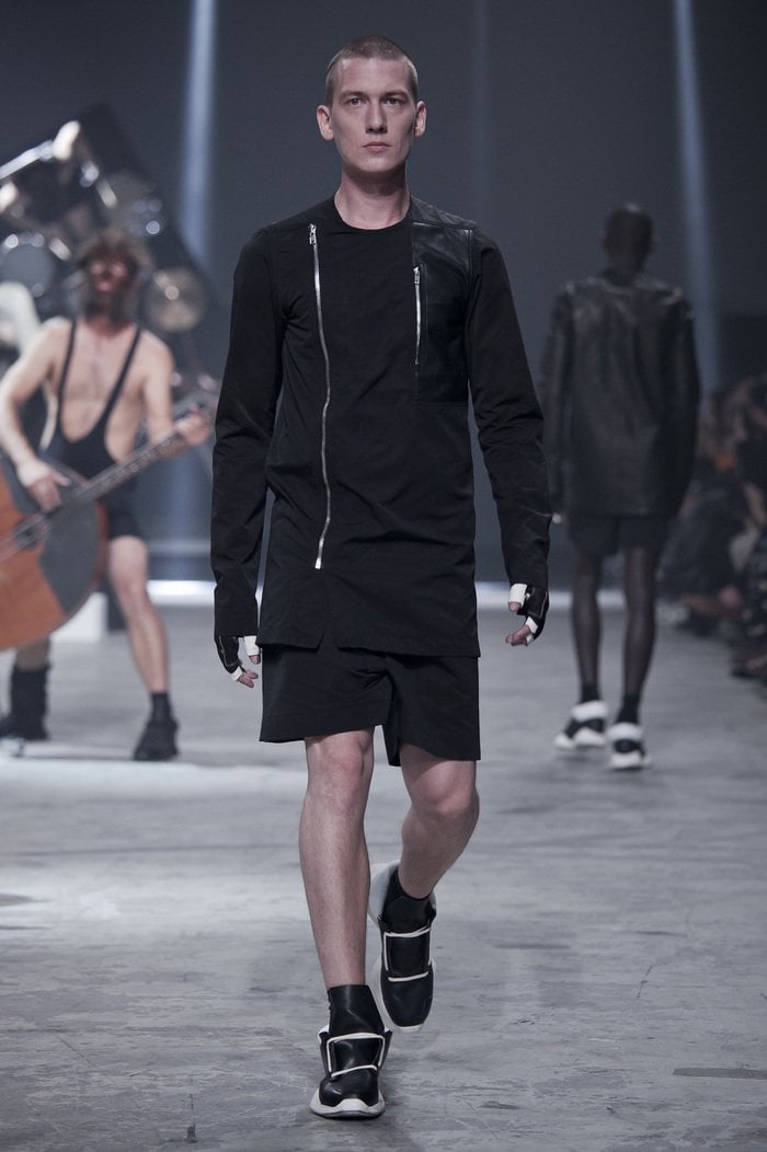 RICK OWENS - SS14 VICIOUS Zip up patch jacket (runway) – L'OBSCUR