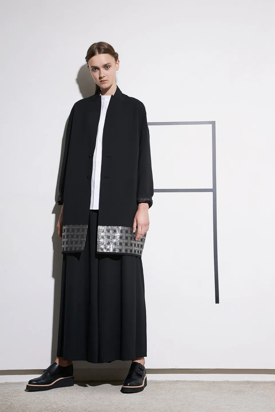 【新品】Y's TAKESHI KOSAKA ワイズ　ヨウジヤマモト YOHJI YAMAMOTO Y'S - Takeshi Kosaka embroidered kimono coat – L'OBSCUR